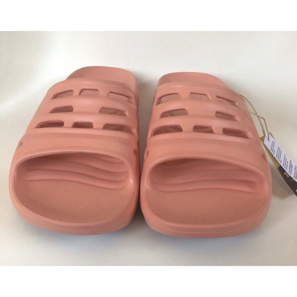 NEW TEVA Apretrail Slide Unisex Sandals, Blooming Dahlia (Size 12 Men/14 Woman)